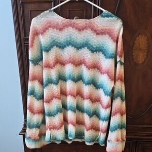 Show Me Your MuMu Multicolor Crew Neck Sweater